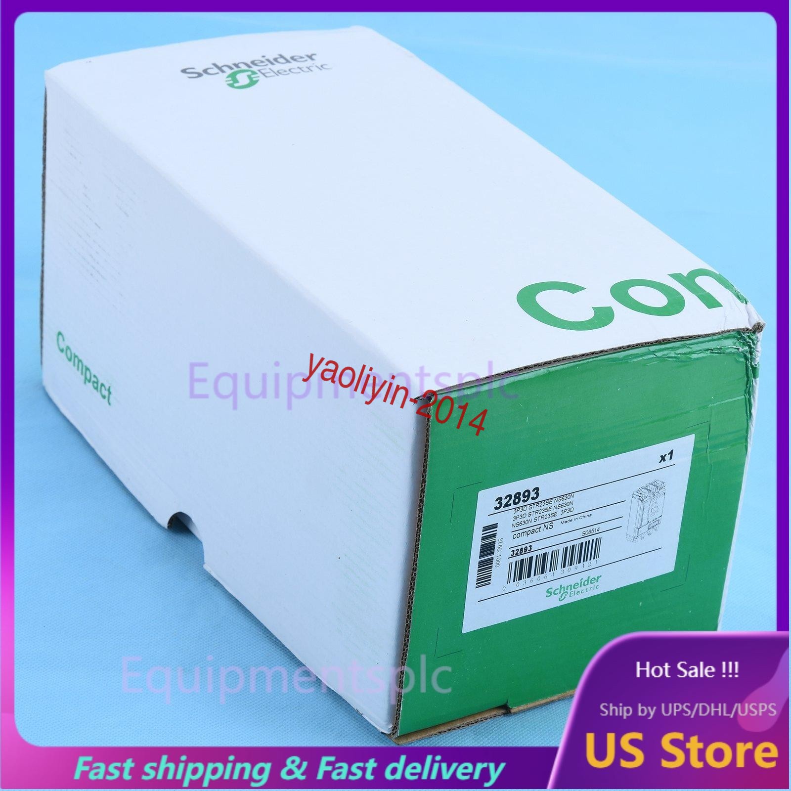 IPC New — NS630N 3P 630A STR23SE Breaker Expedited Shipping