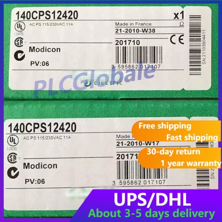 Schneider Electric 140CPS12420 Modicon 140CPS12420 NEW 1pcs