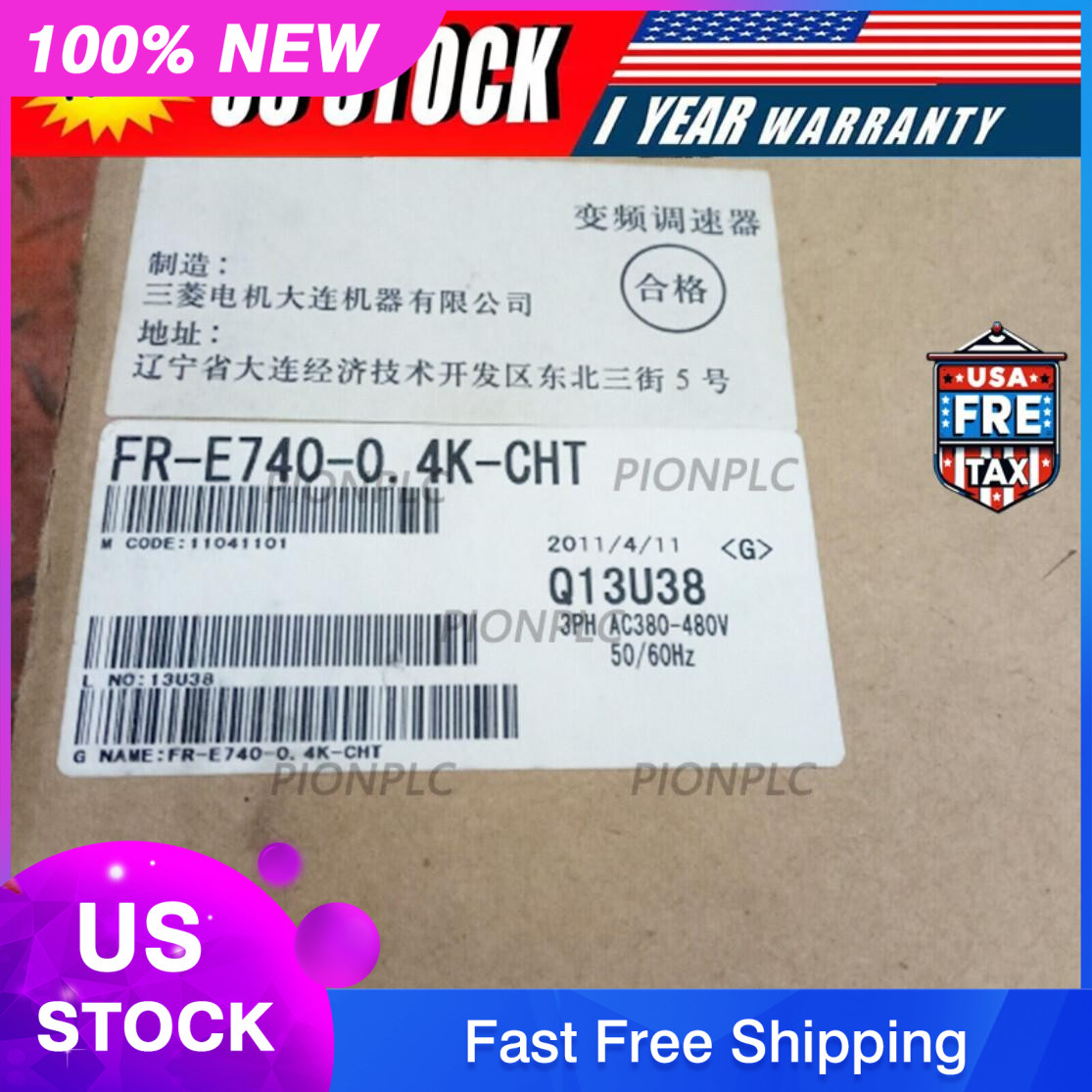 1PC New Mitsubishi FR-E740-0.4K-CHT PLC Module Inverter Box Fast Shipping