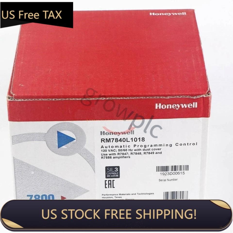 New Honeywell RM7840L-1018 Burner Control RM7840L1018 Fast Shipping