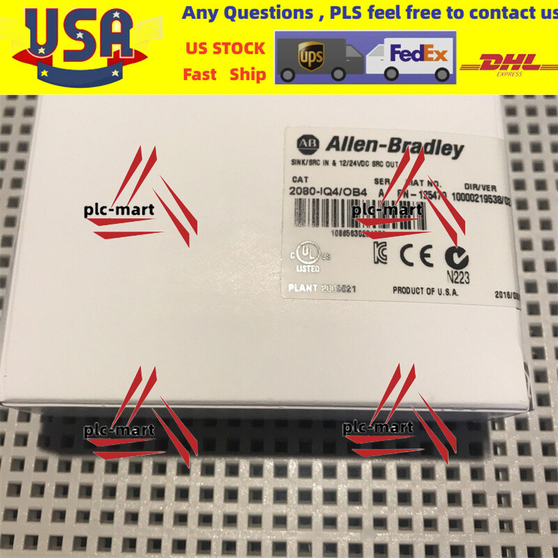 1PC Expedited shipping NEW Allen-Bradley 2080-IQ4OB4 Real US stock