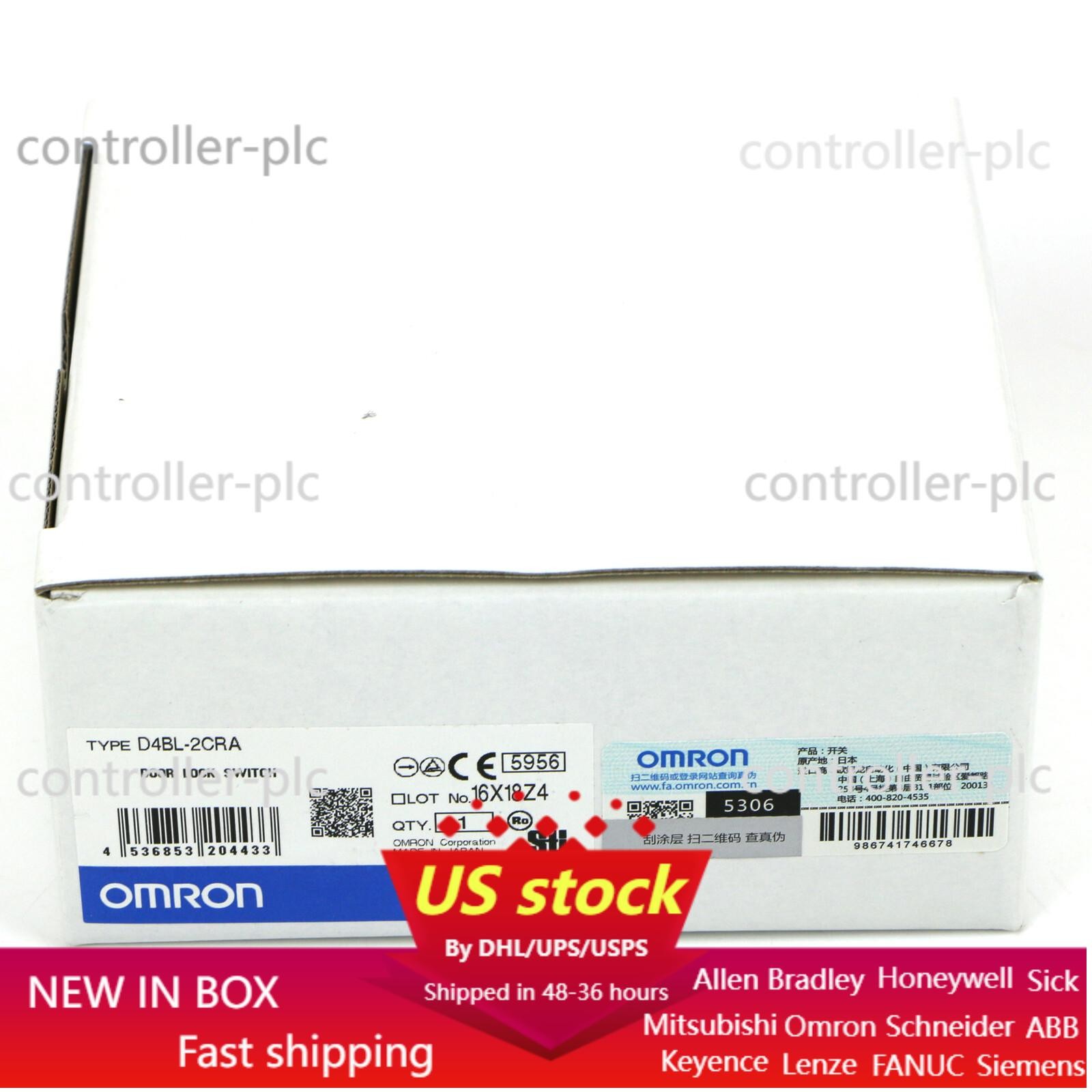 New In Box OMRON D4BL-2CRA Guard Lock Safety-door Switch