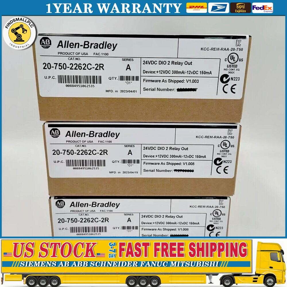 New Factory Sealed AB 20-750-2262C-2R /A 750 24V DC IO Option Module US Free Tax