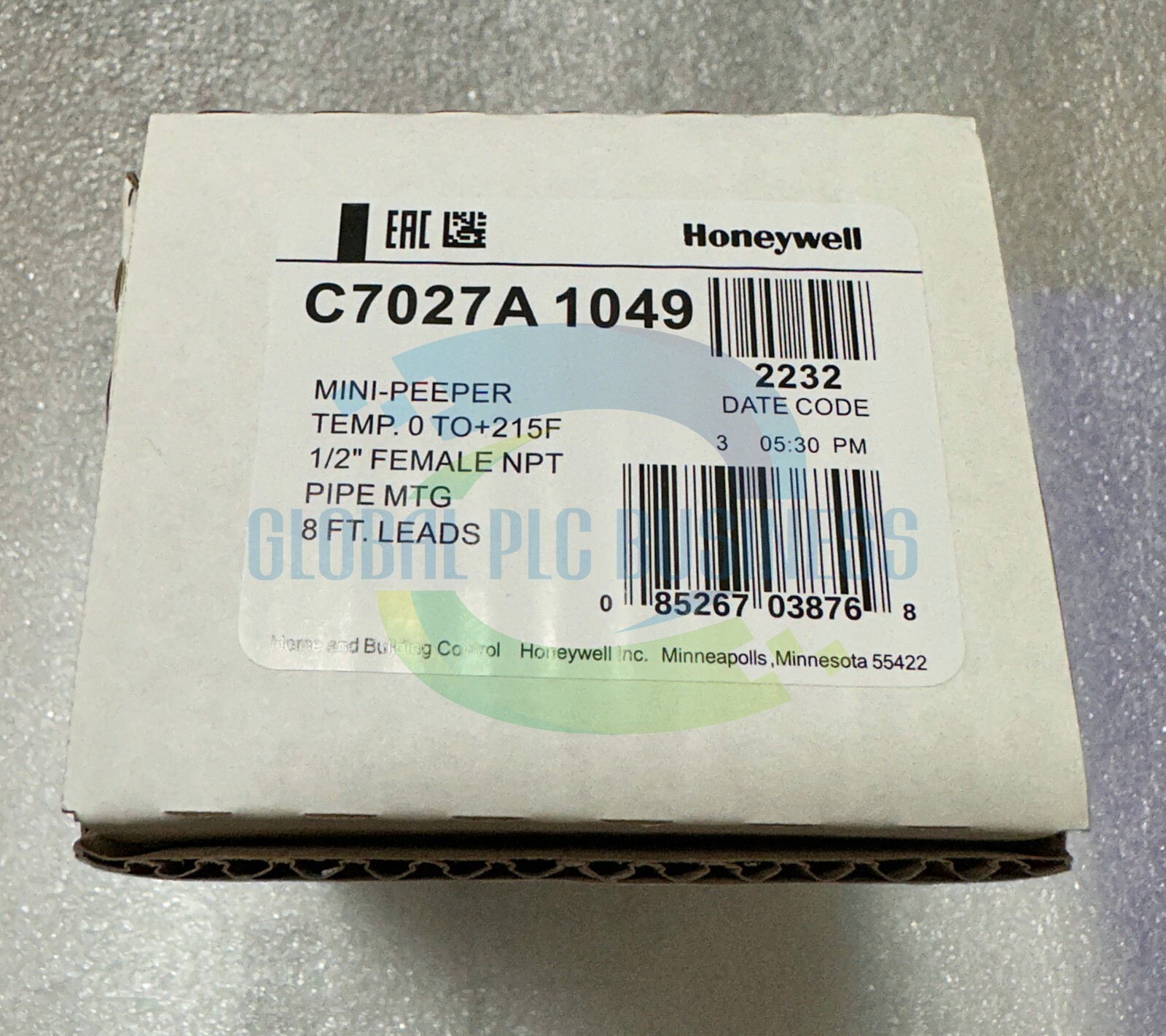 One Honeywell C7027A1049 C7027A-1049 Flame Detector Sensor Fast Ship US Free TAX