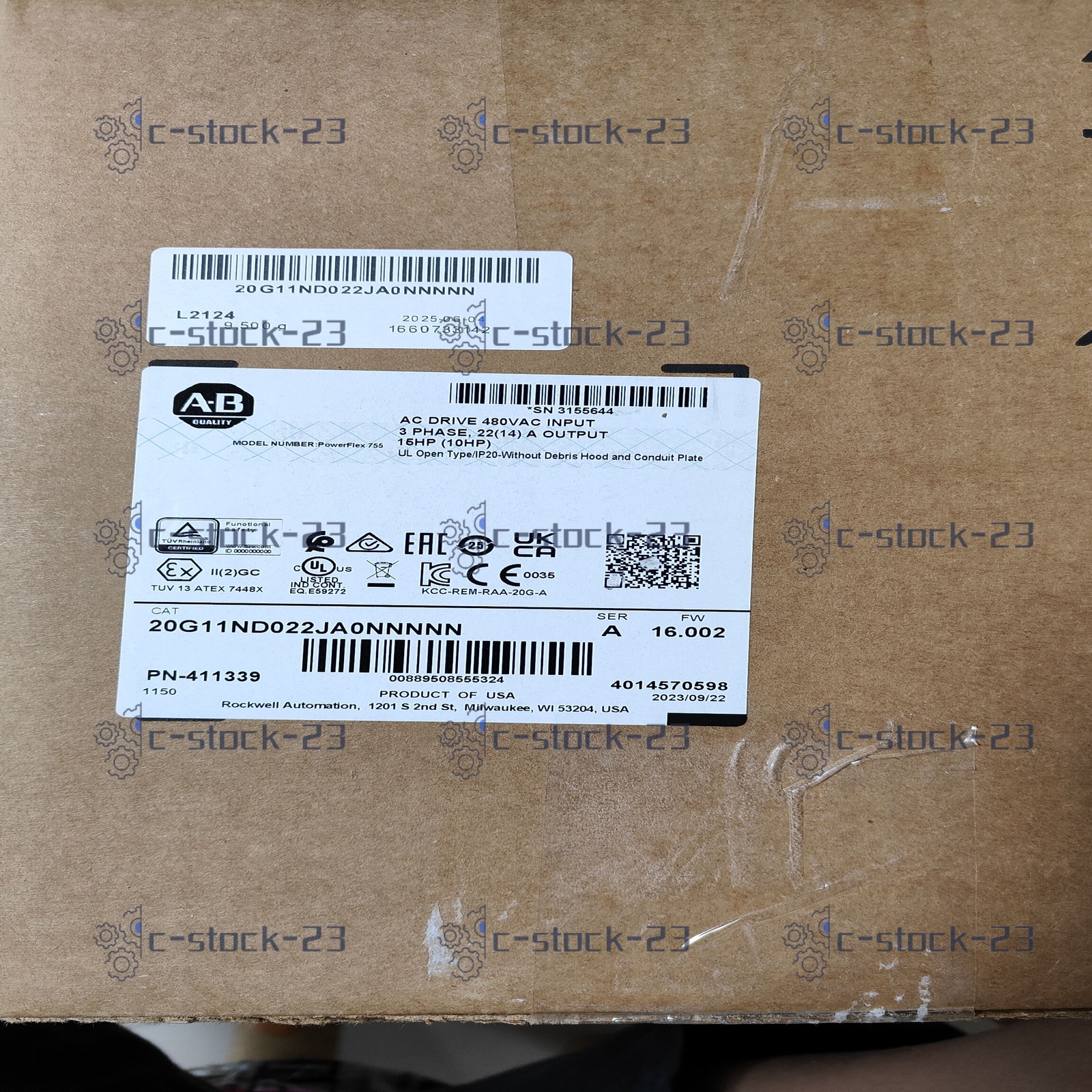 New in Sealed Box 20G11ND022JA0NNNNN Free Shipping