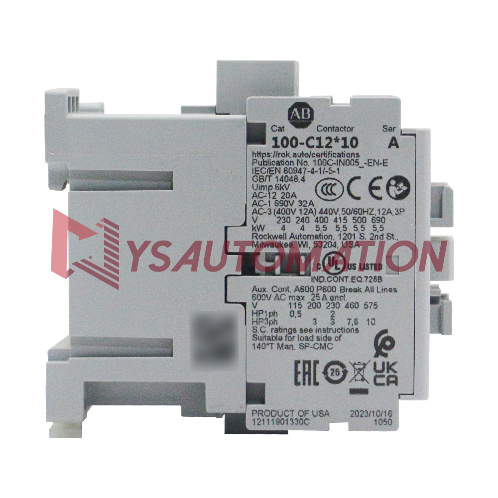 Brand OEM Allen Bradley 100-C12D10 IEC Contactor* Free Same Day Shipping