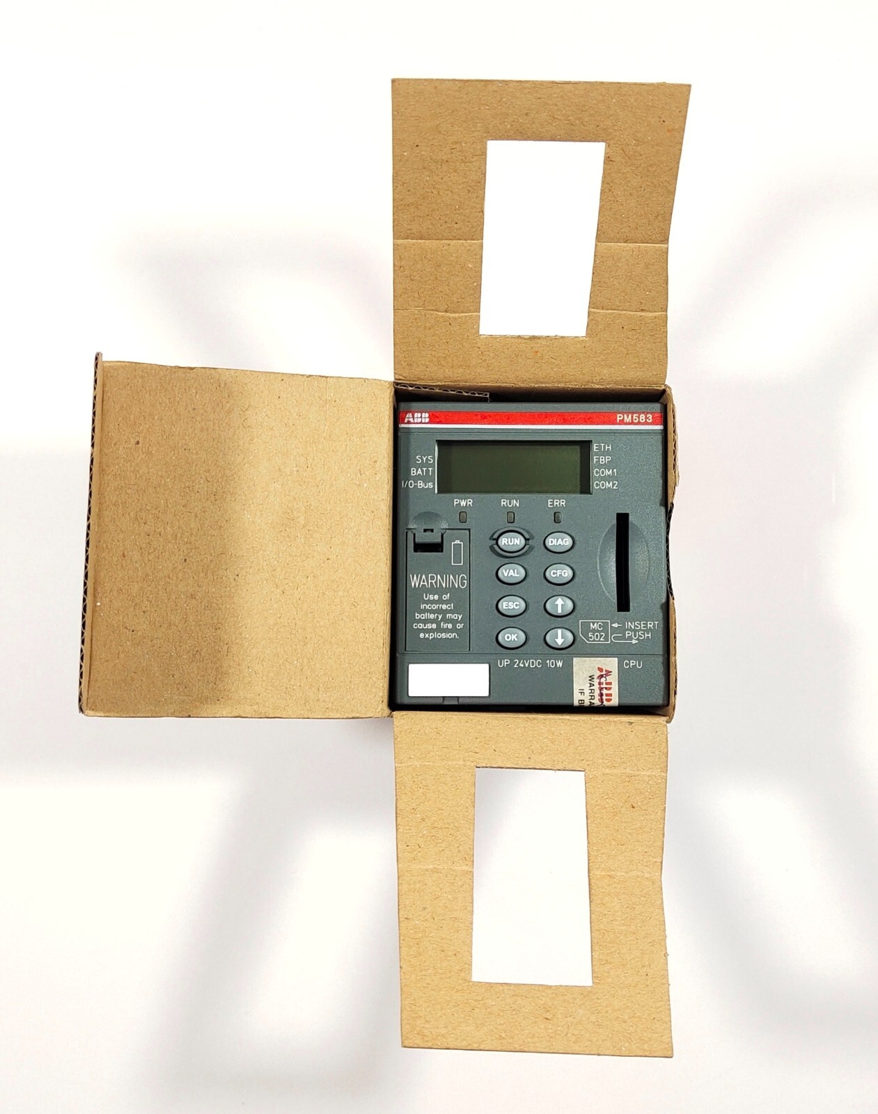 ABB PM583-ETH A7 CENTRAL PROCESSING UNIT 1SAP140300R0271 CPU UNIT