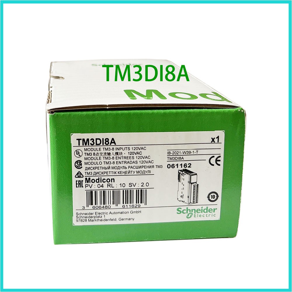 Brand new Schneide TM3DI8A Modicon PLC 8 point Input Module Expedited Shipping