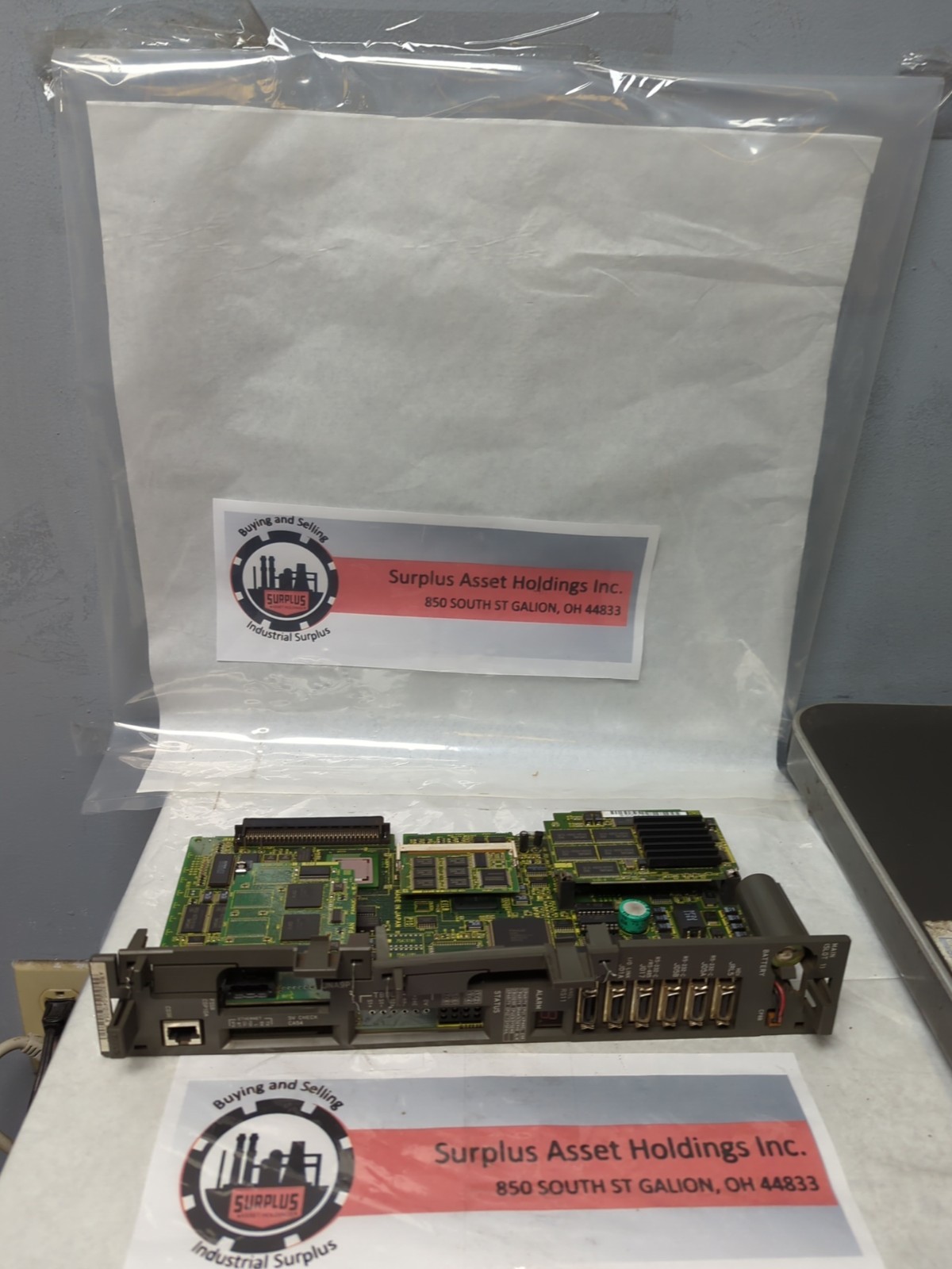 FANUC,A16B-3200-0412/05A,CPU MAIN BOARD CARD PRE-OWNED