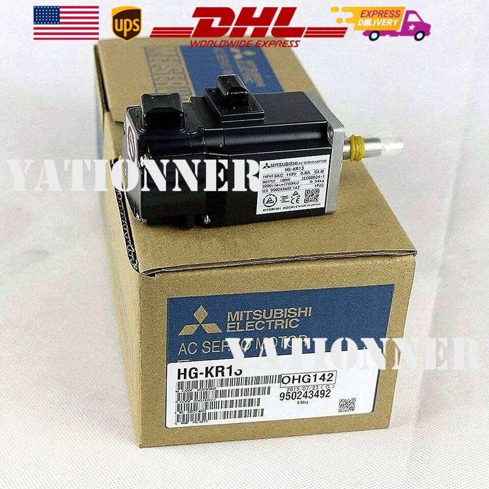 MITSUBISHI HG-KR13 AC SERVO MOTOR HGKR13 New In Box Fast Shipping