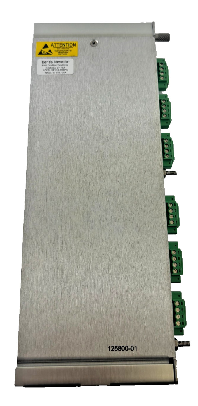 Bently Nevada 125800-01 Keyphasor I/O Module Industrial Monitoring