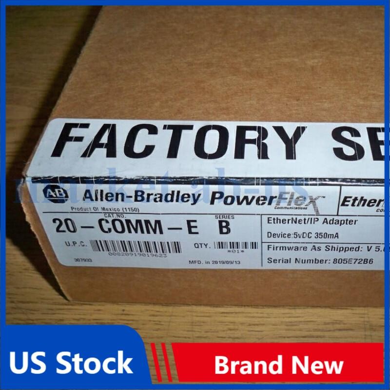 20-COMM-E Allen Bradley EtherNet/IP Adapter Series B Sealed 20COMME US Free Tax