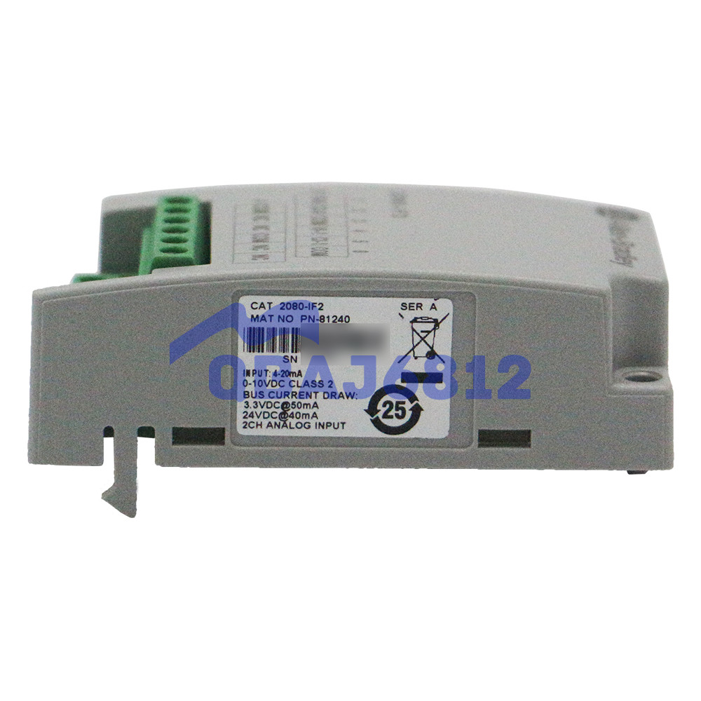 New Allen-Bradley 2080-IF2 Micro800 2 Point Analog Input Plug-In