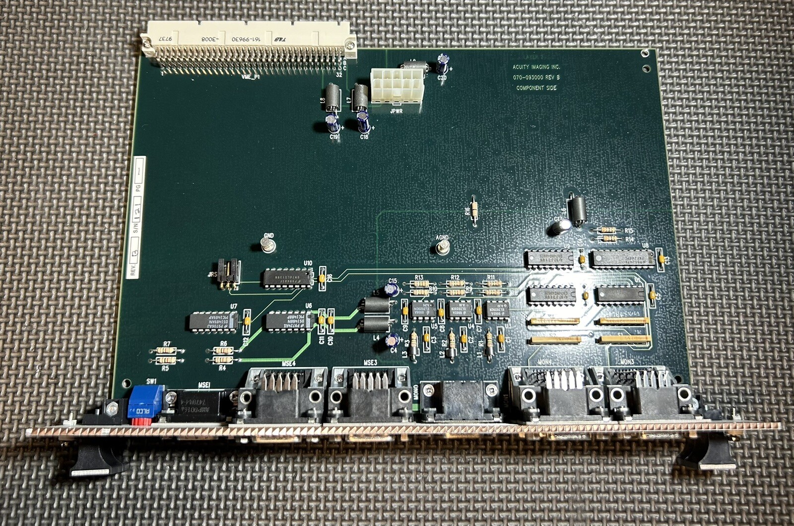Siemens Acuity RVSI P93040 4 to 1 Monitor Multiplexer
