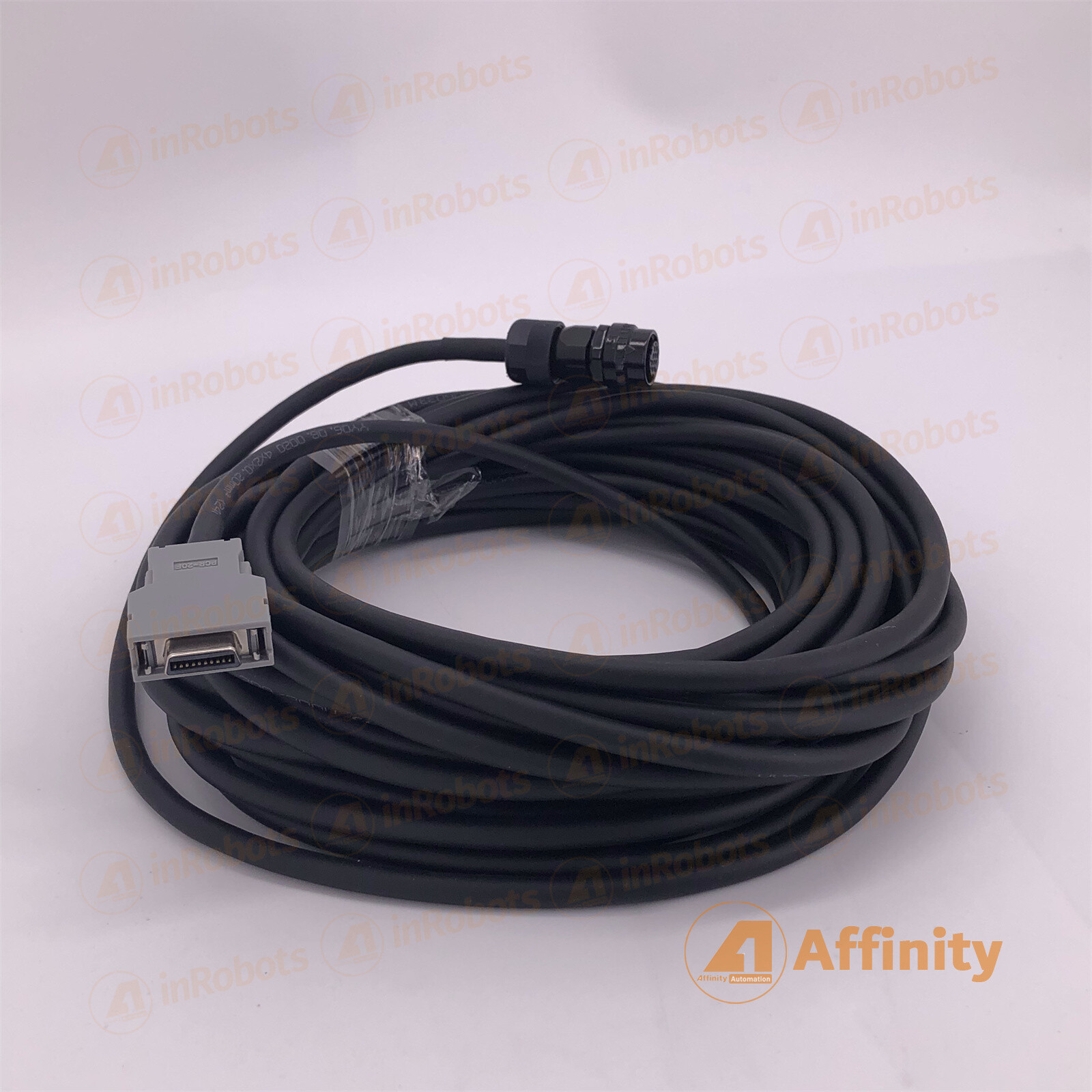 15M FANUC Encoder Cable Motor Drive Straight Connector High Flex Industrial