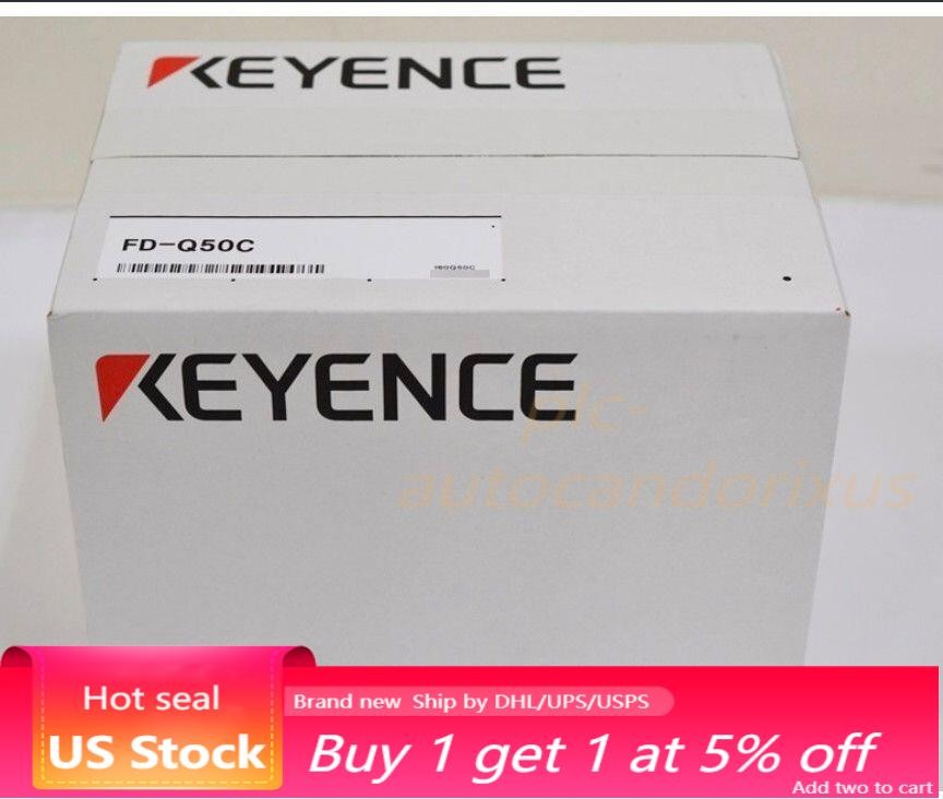 Keyence FDQ50C FD-Q50C Flow Meter Clamp-on Flow Sensor Ultrasonic New from Japan
