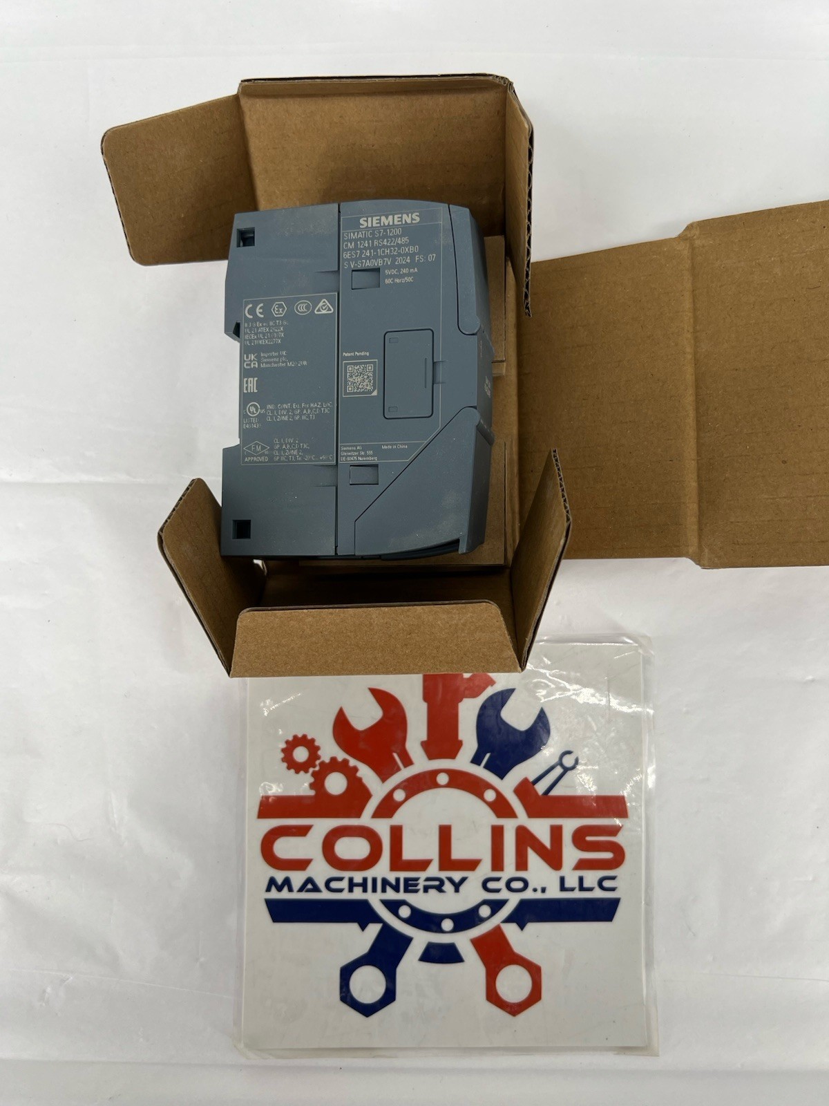 Siemens 6ES7 241-1CH32-0XB0 Communication Module, SIMATIC S7-1200, CM1241 RA422