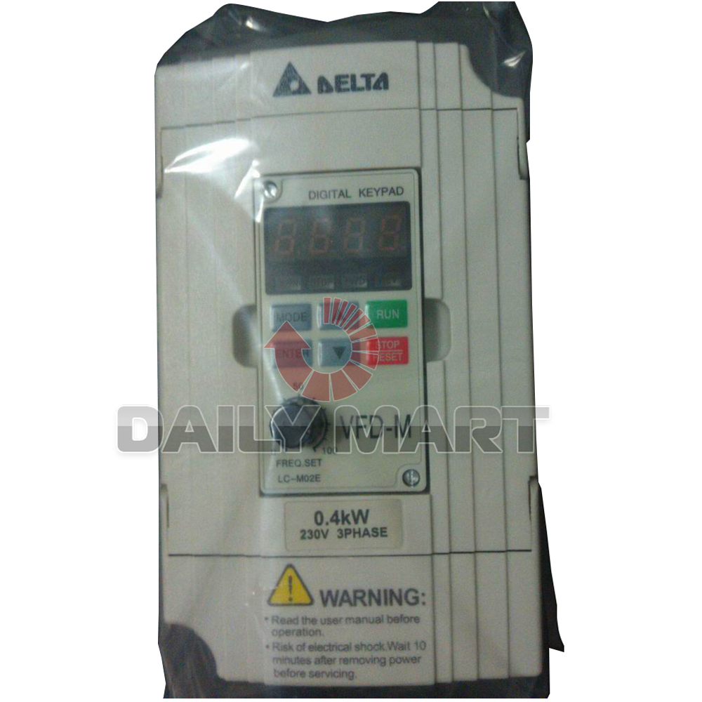 New Delta VFD004M23A PLC Three 3 Phase Input Sensorless Vector Micro AC Drive