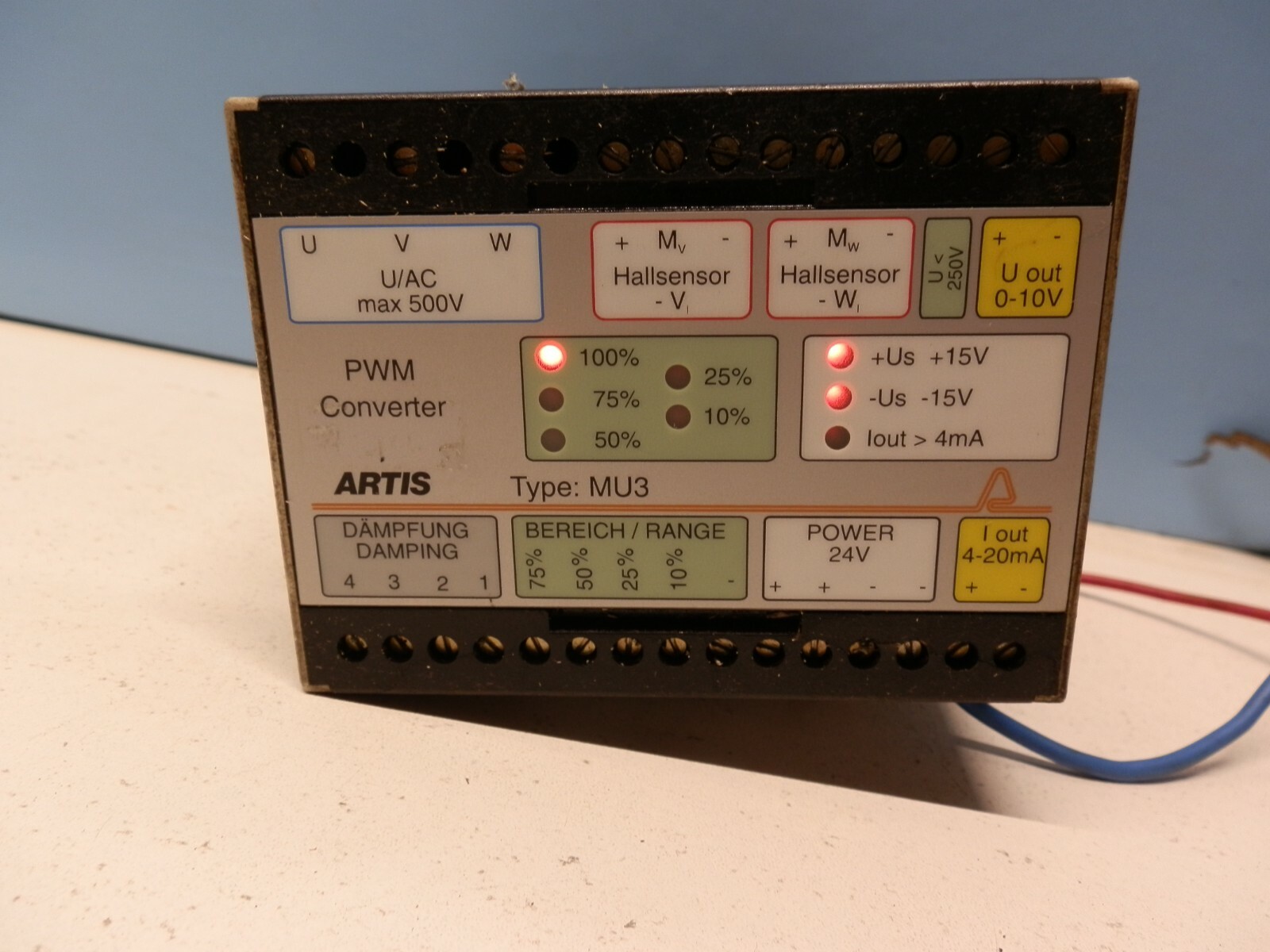 Artis MU3/2 LA 205S Converter