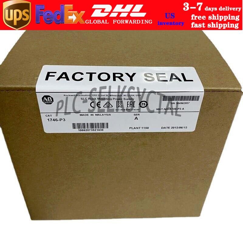 New Factory Sealed Allen Bradley 1746-P3 /A SLC 500 Power Supply Module 1746P3