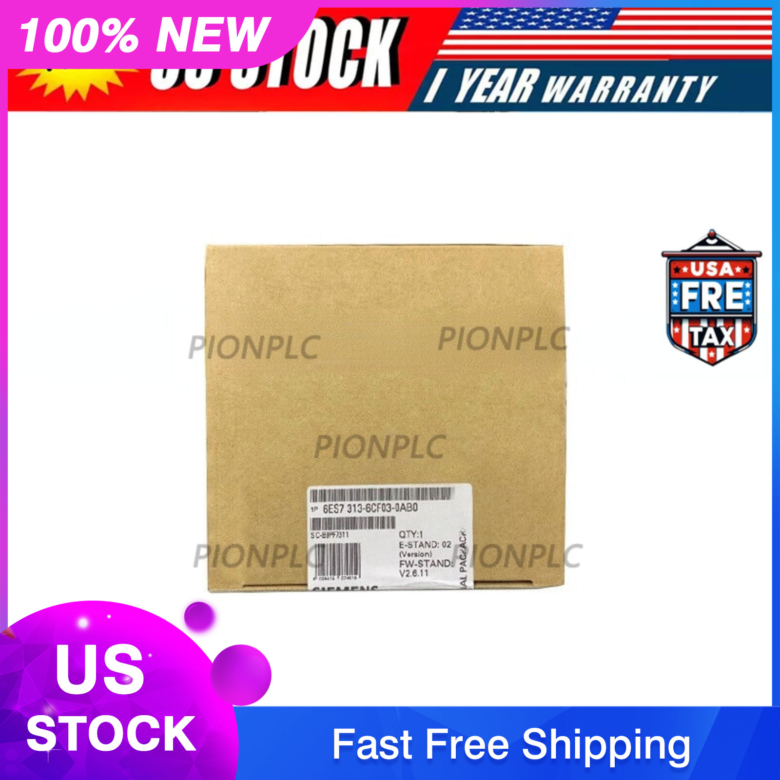 NEW Siemens 6ES7 313-6CF03-0AB0 in box 6ES7313-6CF03-0AB0 fast shipping