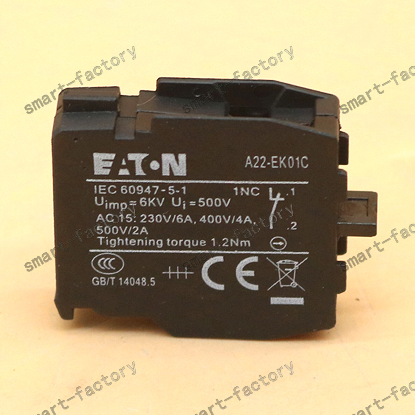 10PC new eaton A22-EK01C Contact Block Fast Delivery