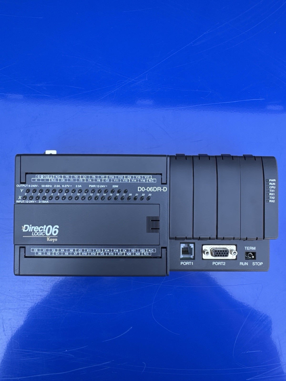 AutomationDirect D0-06DR-D DirectLogic 06 PLC Processor Module