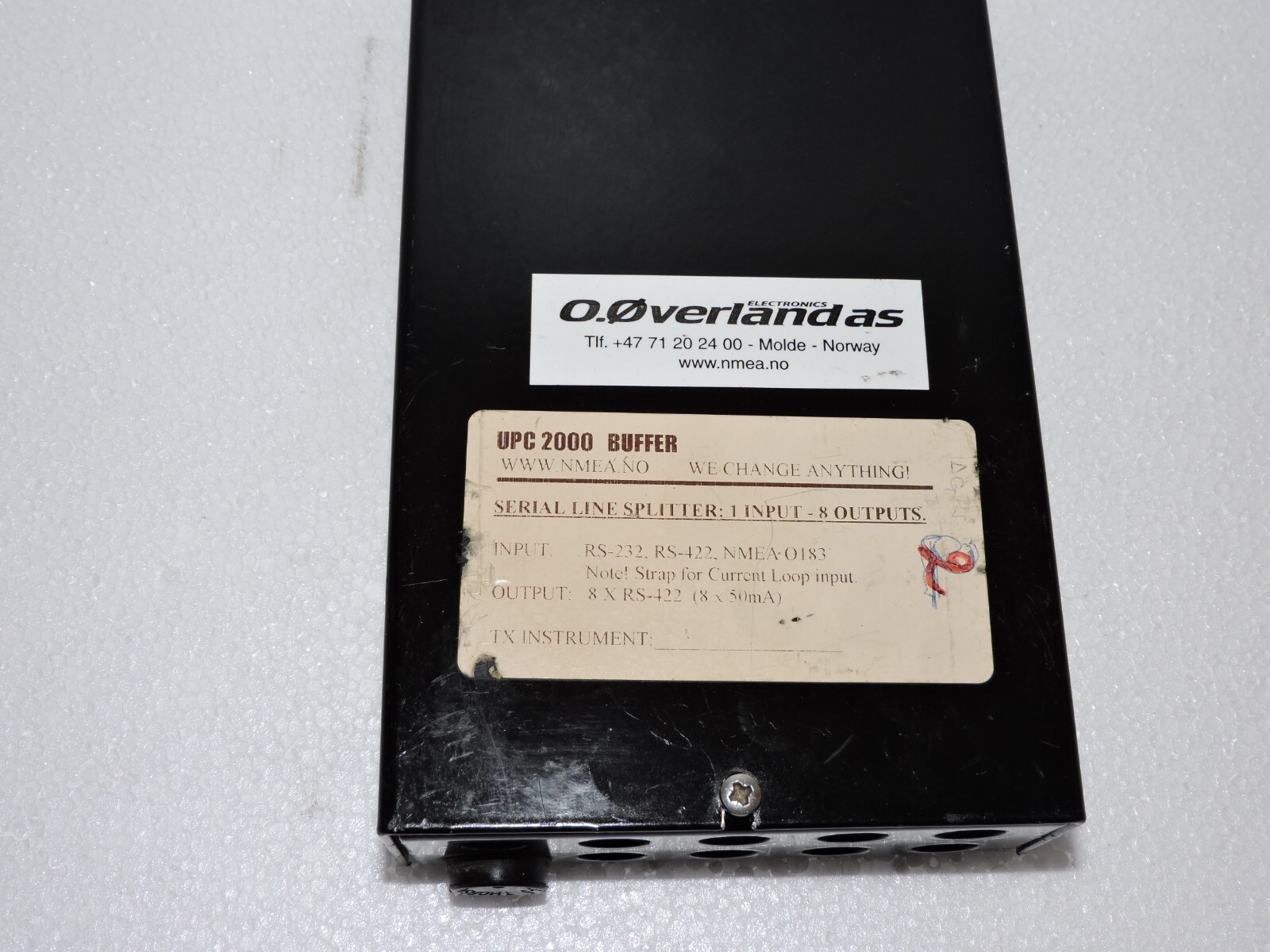 O.Overlandas UPC 2000 Buffer Universal Protocol Converter