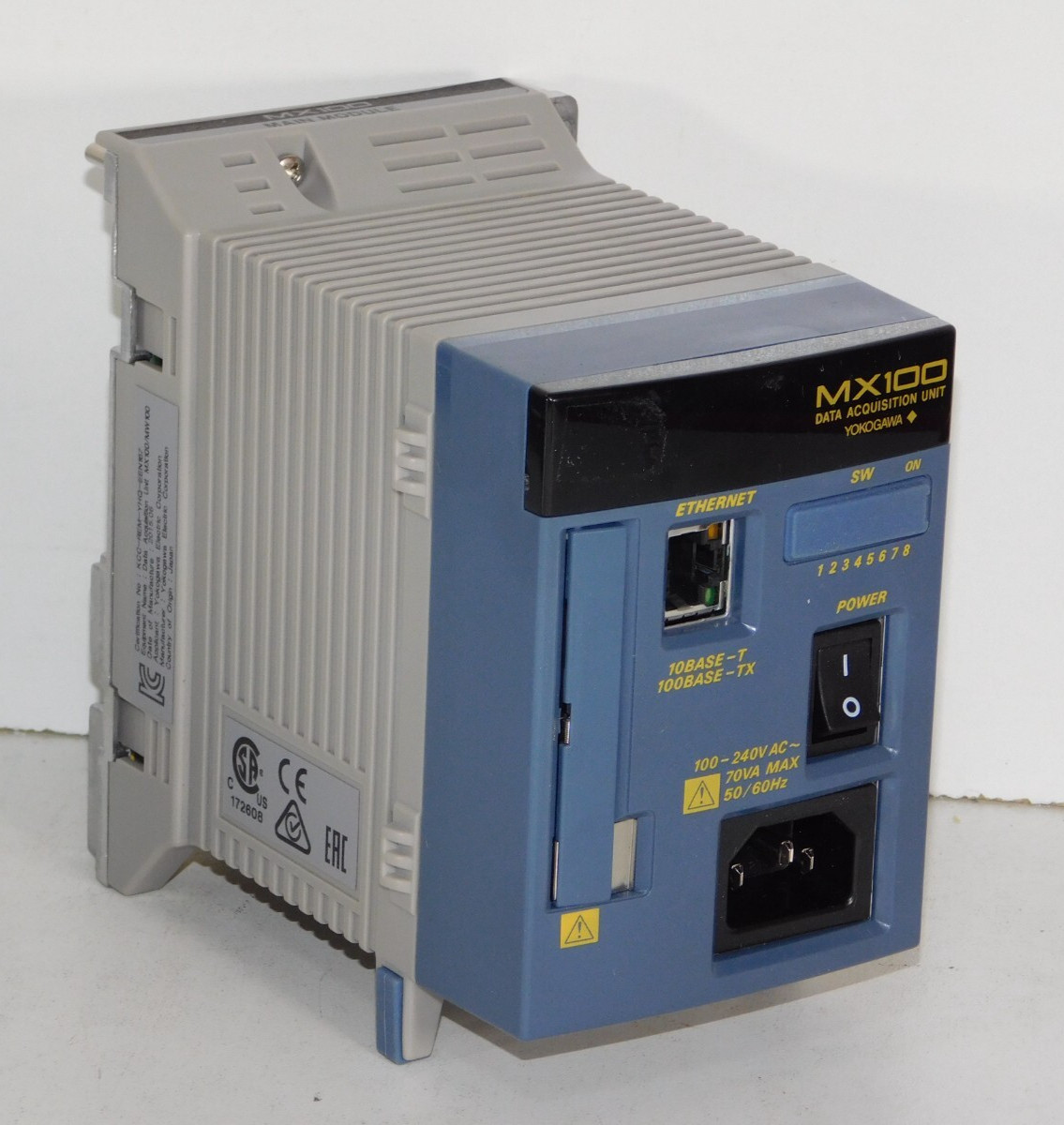 Yokogawa MX100-E-1D S3 Daqmaster Data Acquisition Unit Power Supply Main Module