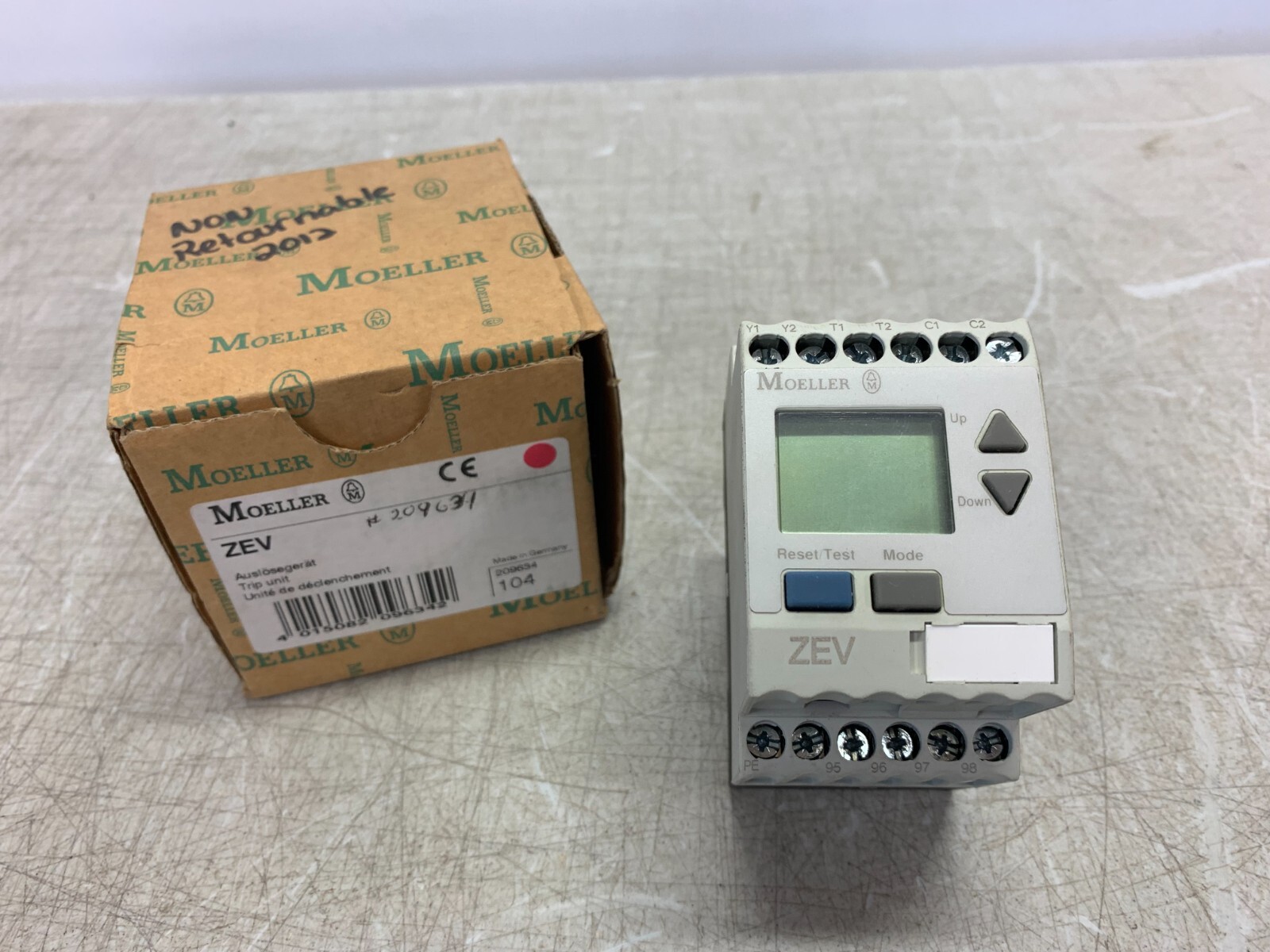 EATON 232592 Moeller ZEV-XSW-65 Overloard Relay Current Sensor 3-65A with ZEV