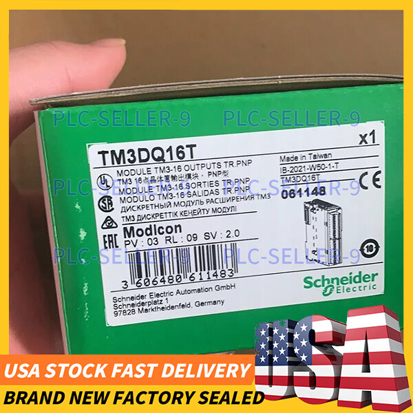 New Sealed Schneider TM3DQ16T PLC Module Free Shipping
