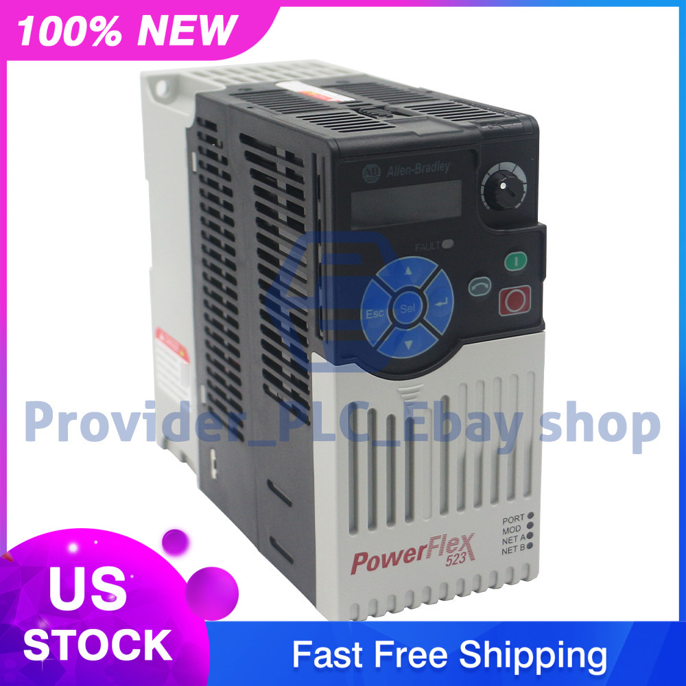 Allen Bradley Factory New Sealed 25A-D4P0N104 PowerFlex 523 1.5kW (2Hp) AC Drive