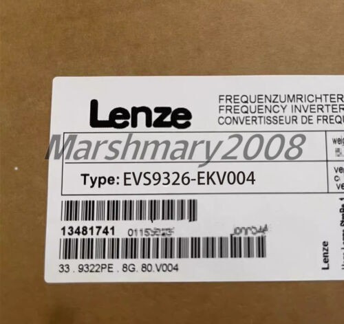EVS9326-EKV004 NEW LENZE EVS9326EKV004 SERVO DRIVE INVERTER