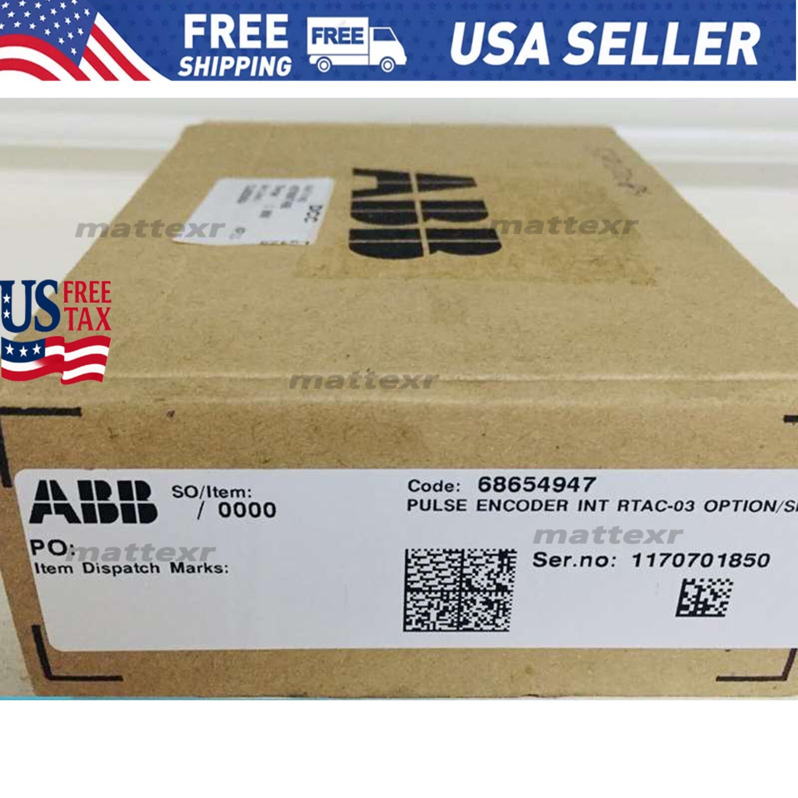 One ABB RTAC-03 Communication Adapter RTAC03 FAST Shipping NEW US Free TAX