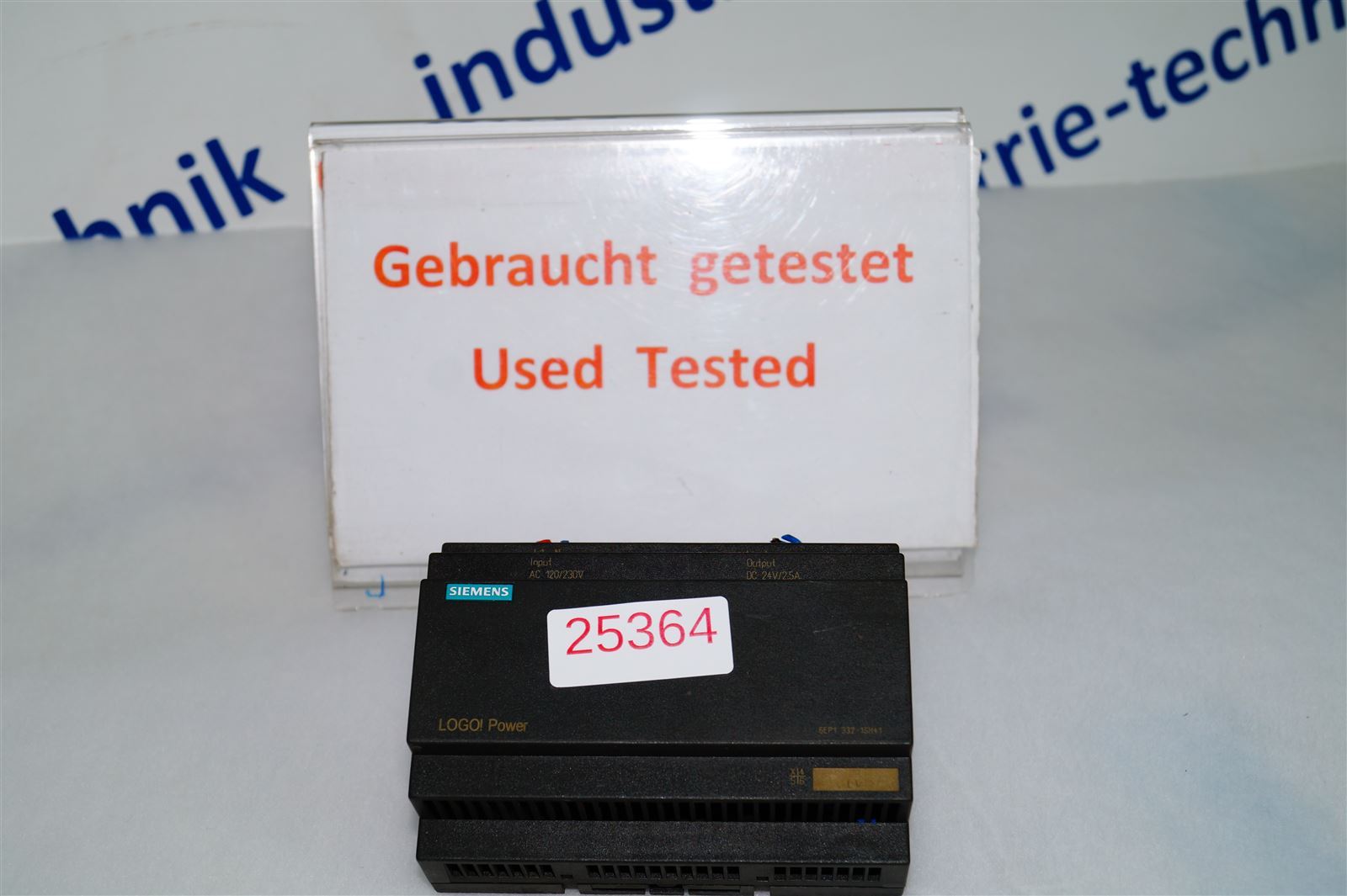 SIEMENS LOGO! Power 6EP1332-1SH41 Power Supply 6EP13321SH41