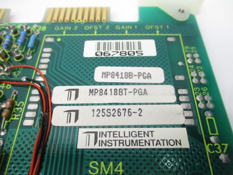 INTELLIGENT INSTRUMENTATION MP8418B-PGA REV. G UNMP