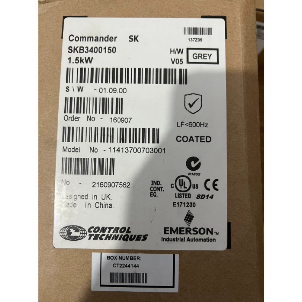 1PC New In Box Emerson Control Techniques AC Drive SKB3400150 PLC MMJ0