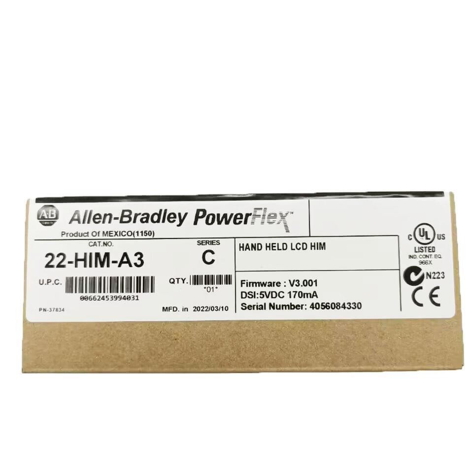 22-HIM-A3 PowerFlex Handheld HIM Brand New AB Factory Seal Box 22HIMA3