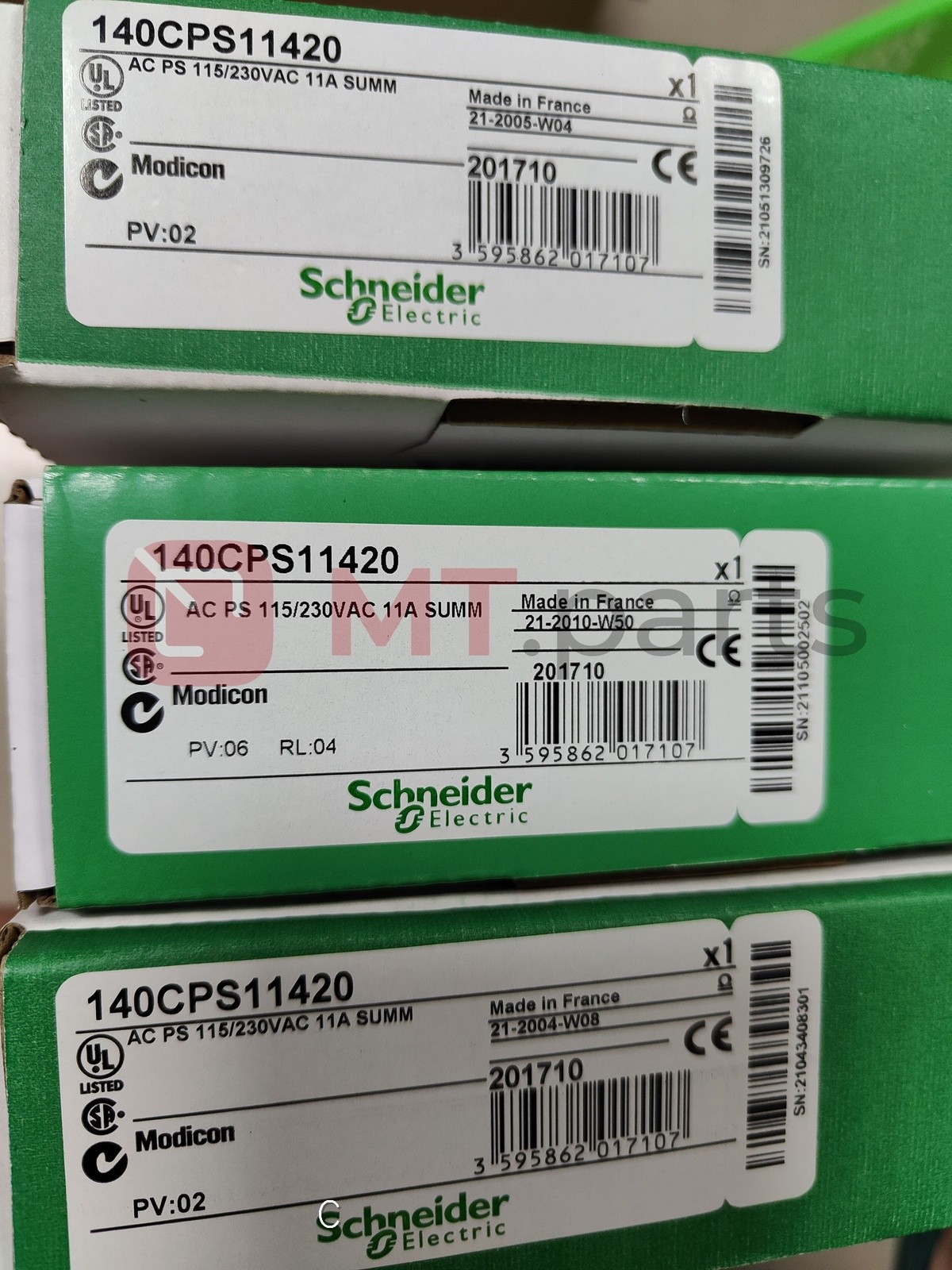 Surplus 1× Schneider 140CPS11420 Refurbished in box US Seller 1 year warranty