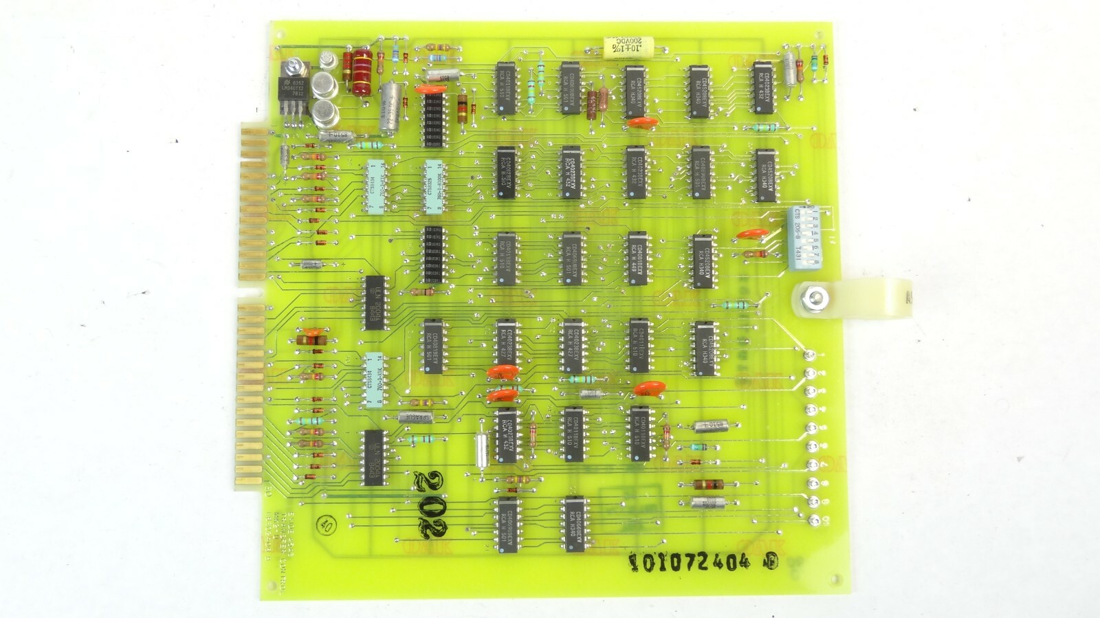 Exide 101072404 Rev D / 118302408 Transfer Control Board PCB Assembly