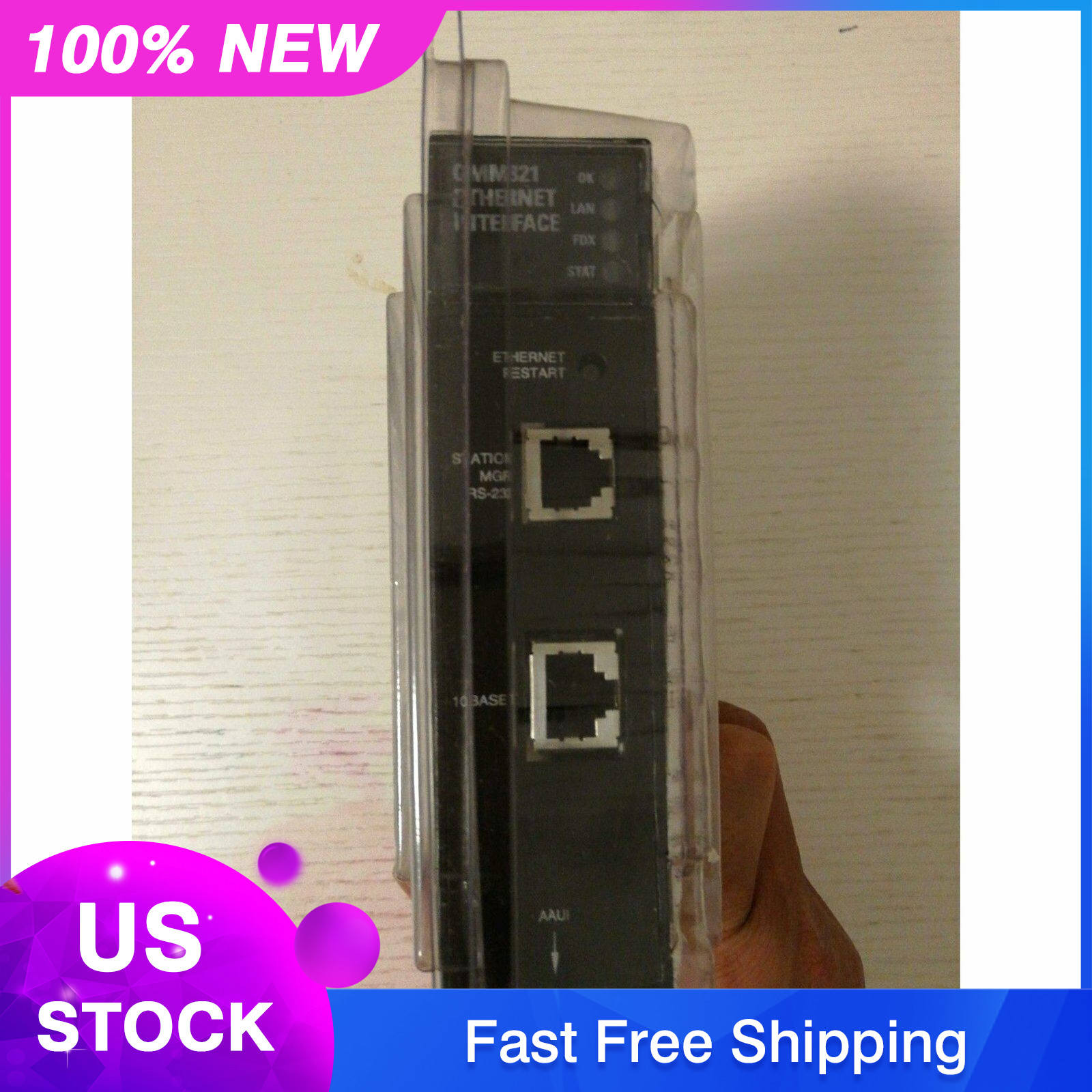 IC693CMM321-JJ New For Fanuc Ethernet Controller Module in box Free Shipping