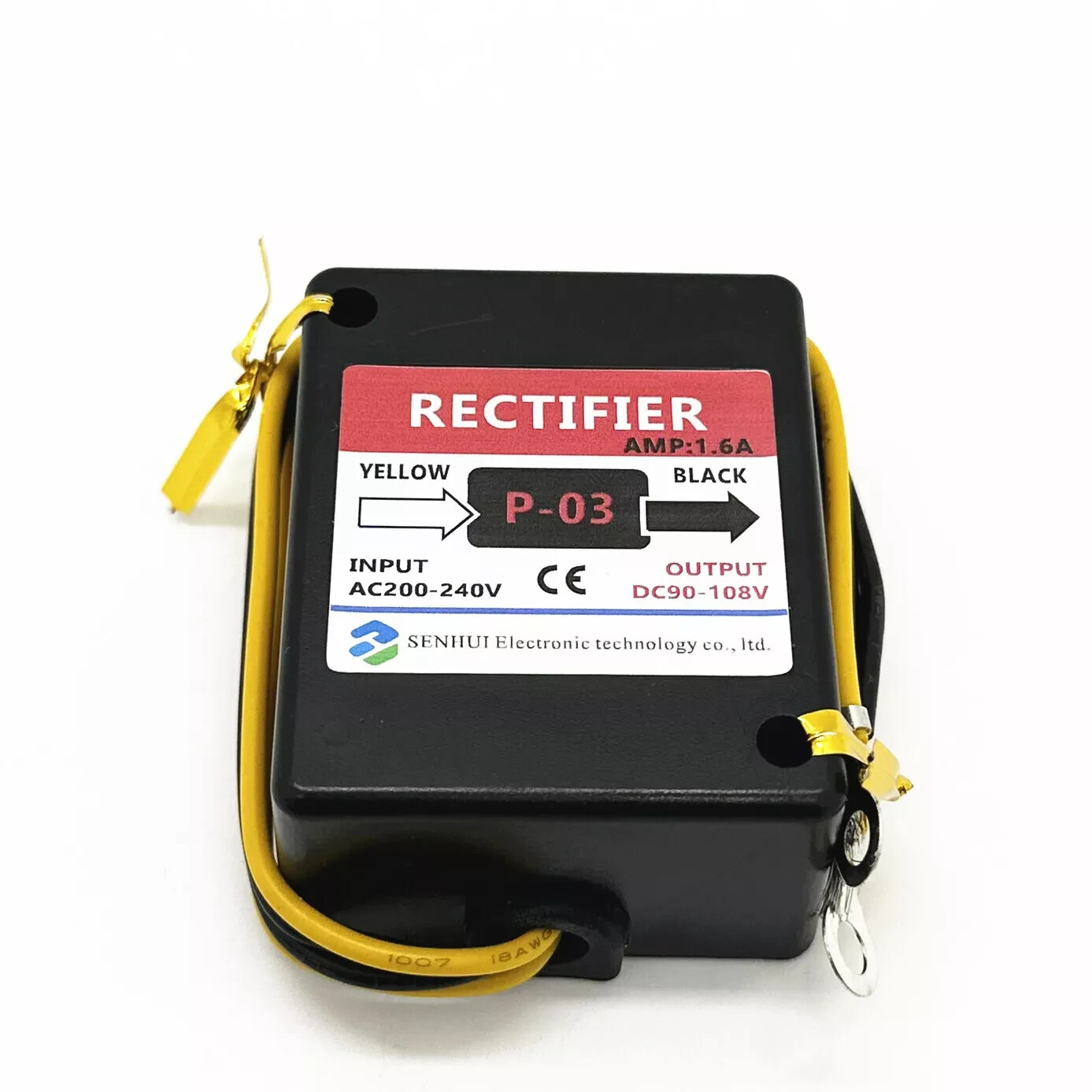 1PC P-03 1.6A 220-240VAC 90-108VDC POWER UNIT Motor Brake Rectifier
