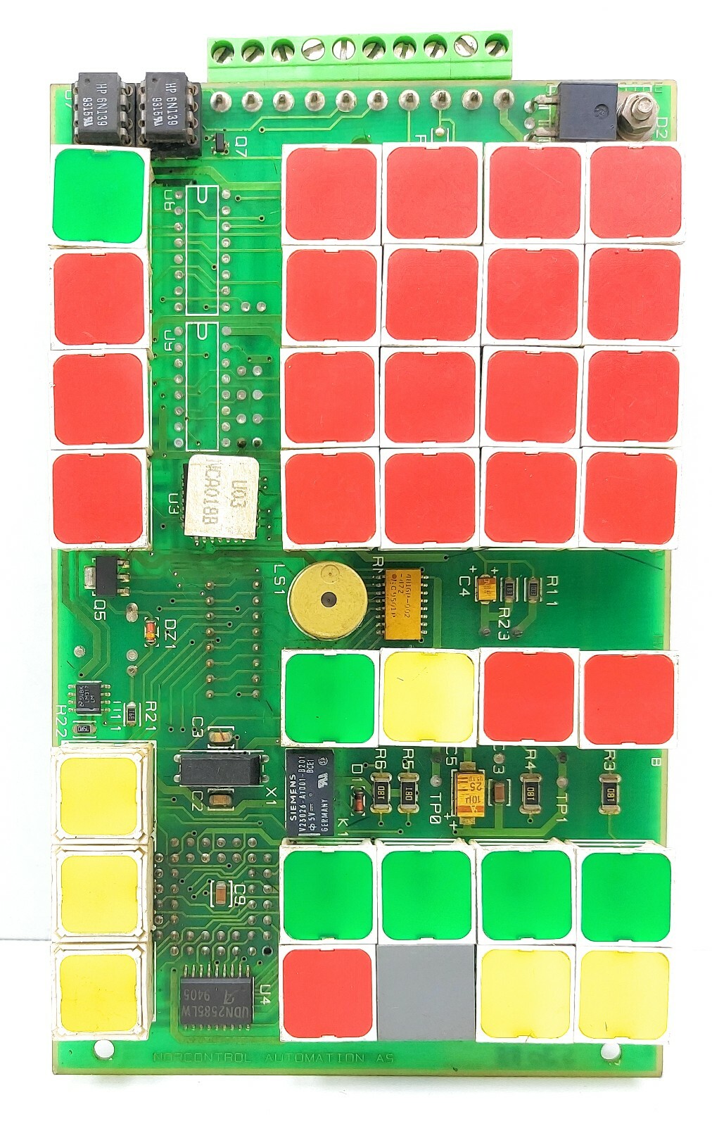 Kongsberg NOR Control Automation AS Panel Card–WCU NA1014