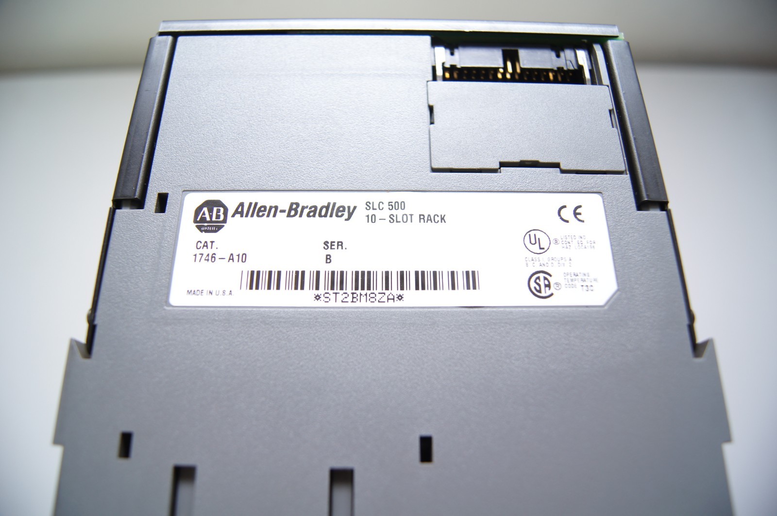 Allen Bradley SLC 500 10 Slot Rack 4x 1746-IB16 3x 1746-OW1 1x 1747-L541
