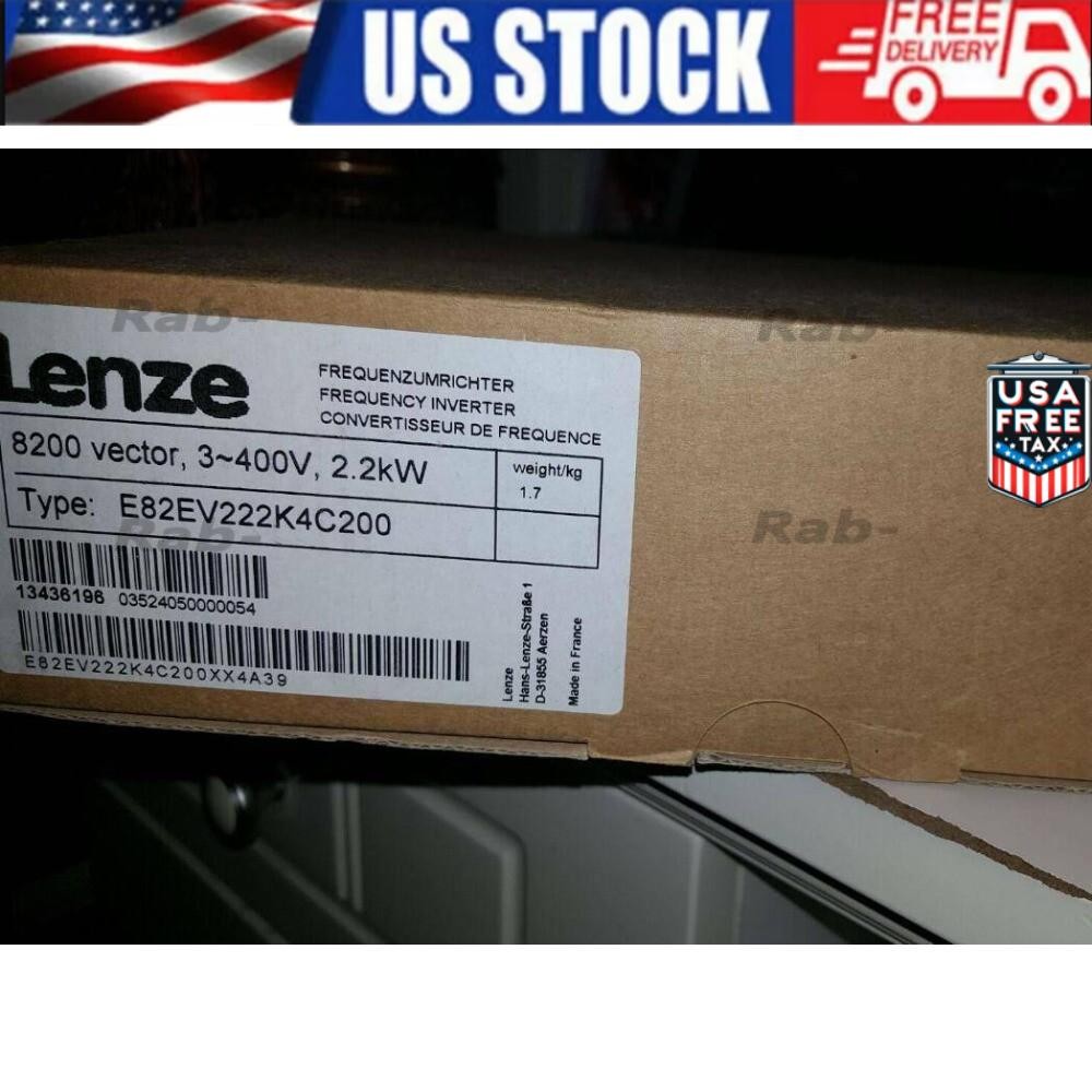 US Free TAX 1PCS LENZE Frequency Inverter E82EV222K4C200 Brand NEW
