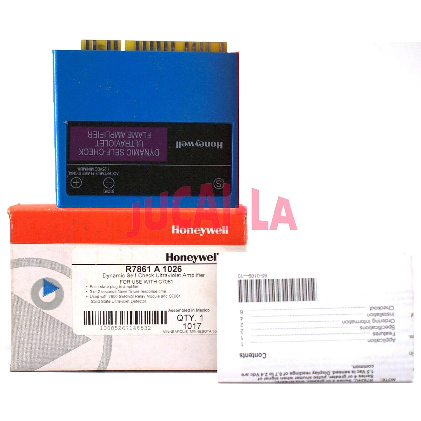 Genuine HONEYWELL R7861A1026 Ultraviolet Flame Amplifier NEW 1PCS