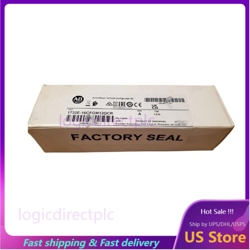 AB 1732E-16CFGM12QCR Allen-Bradley Armor Block Factory Sealed Box US Free Tax
