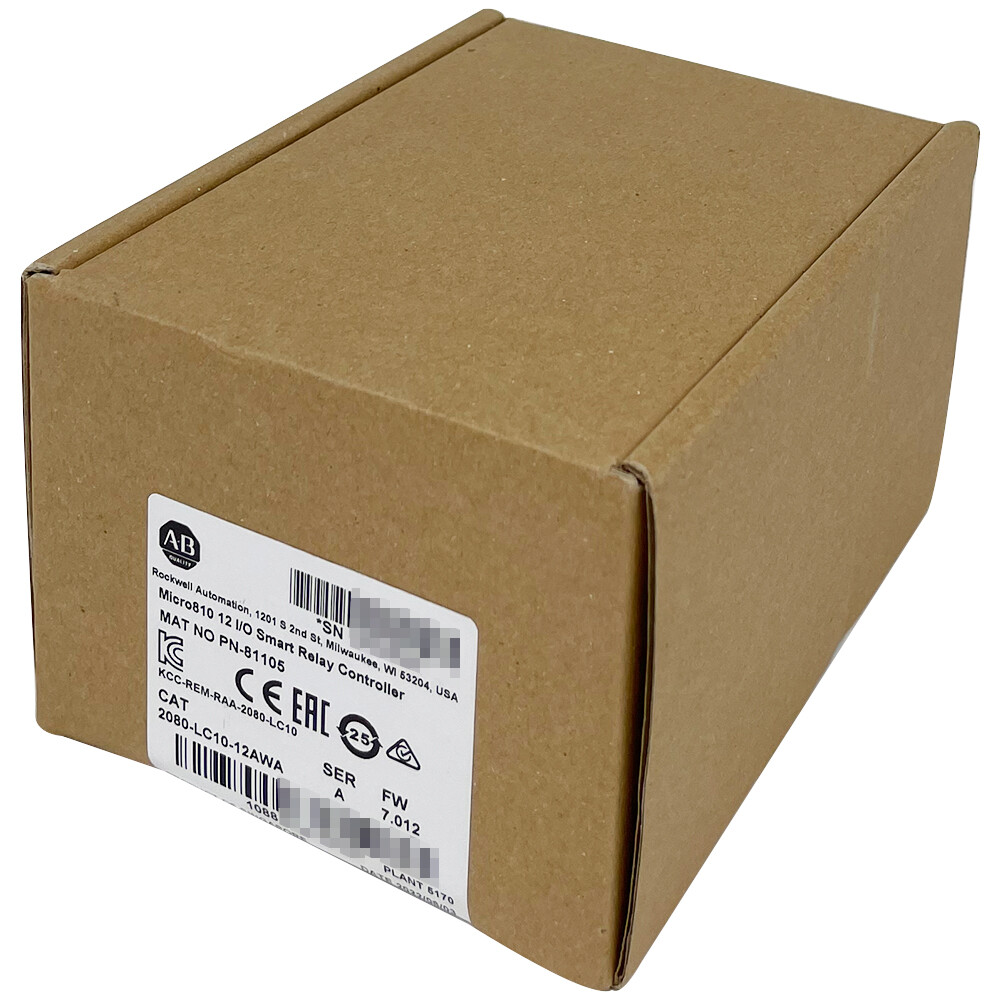 2080-LC10-12AWA AB 2080LC1012AWA Micro810 12 l/O Smart Relay Controller In Box