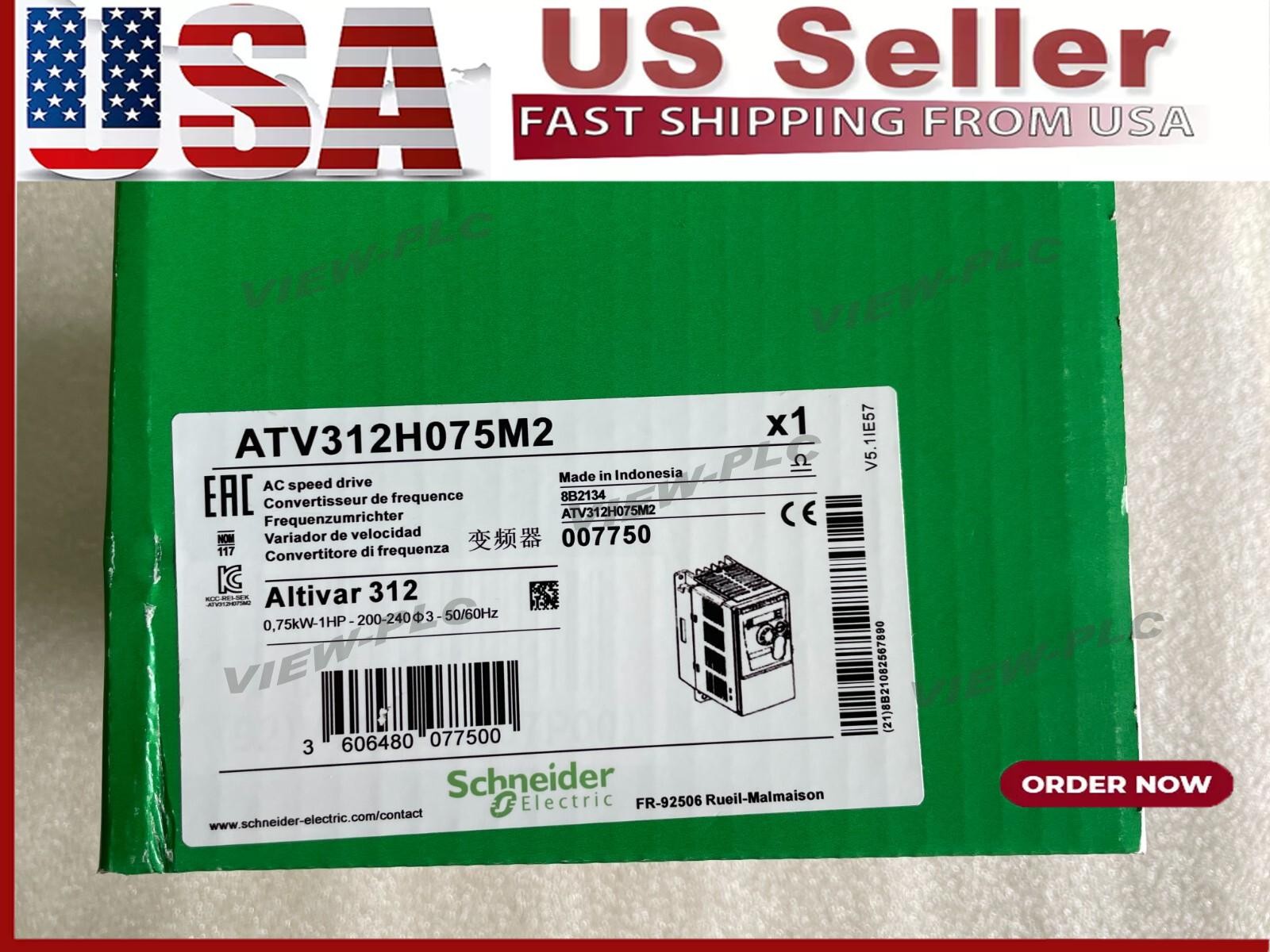 ATV312H075M2 Inverter 0.75KW 220V ATV312H075M2 Ship US Free TAX