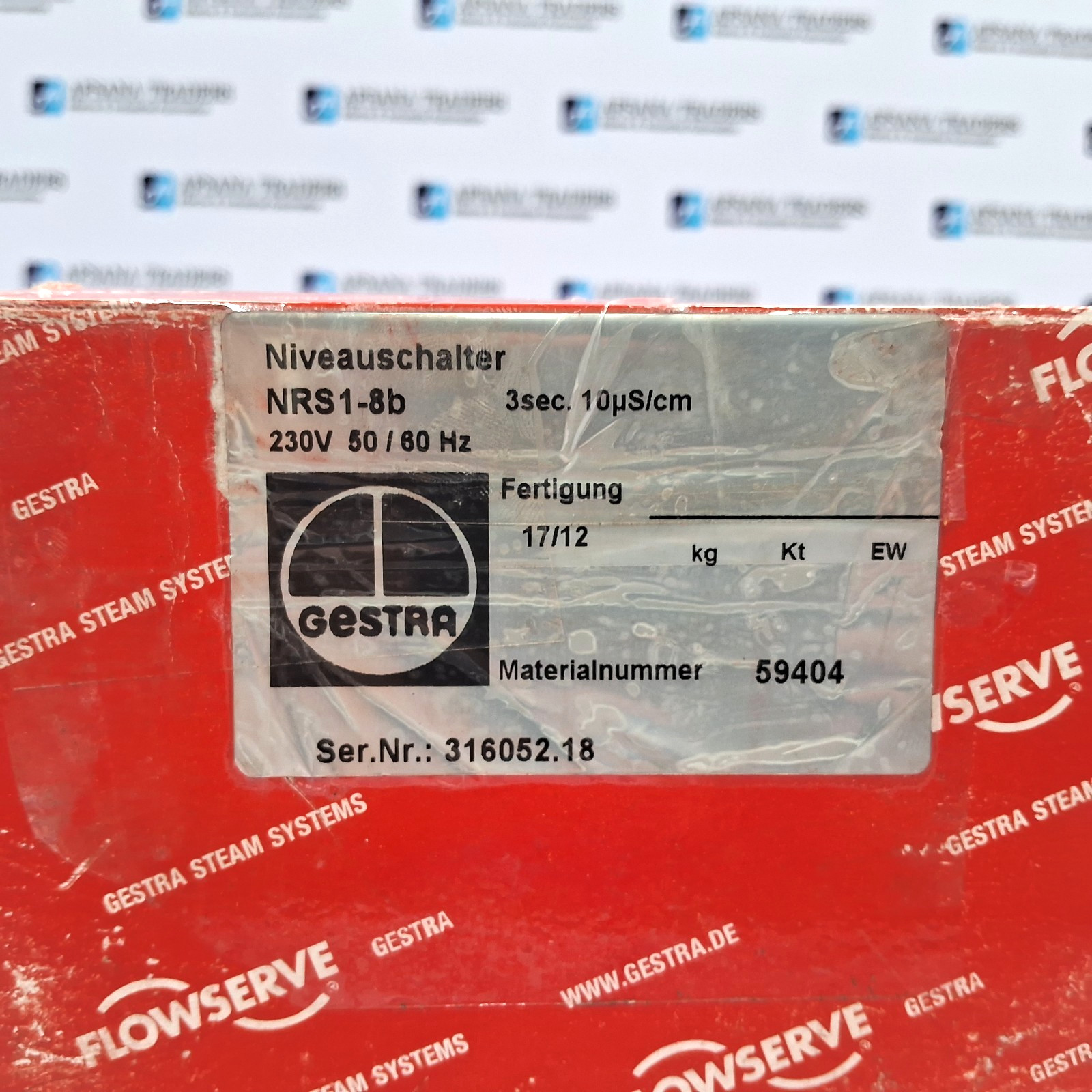 FLOWSERVE | GESTRA AG | NRS 1-7 | NRS1-7 B | 230V | LEVEL CONTROL SWITCH